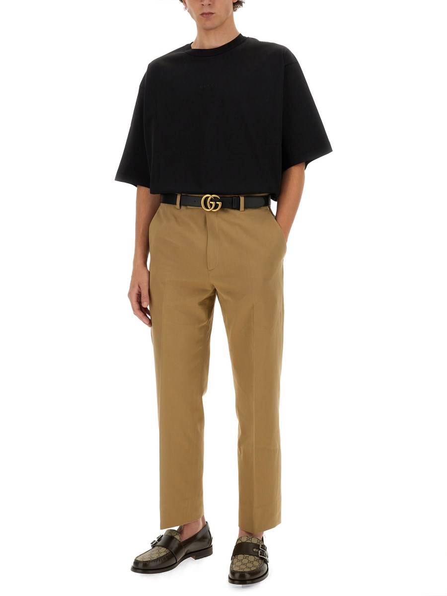 GUCCI PANTALONE IN COTONE