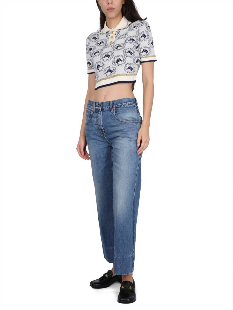 GUCCI PANTALONE IN DENIM