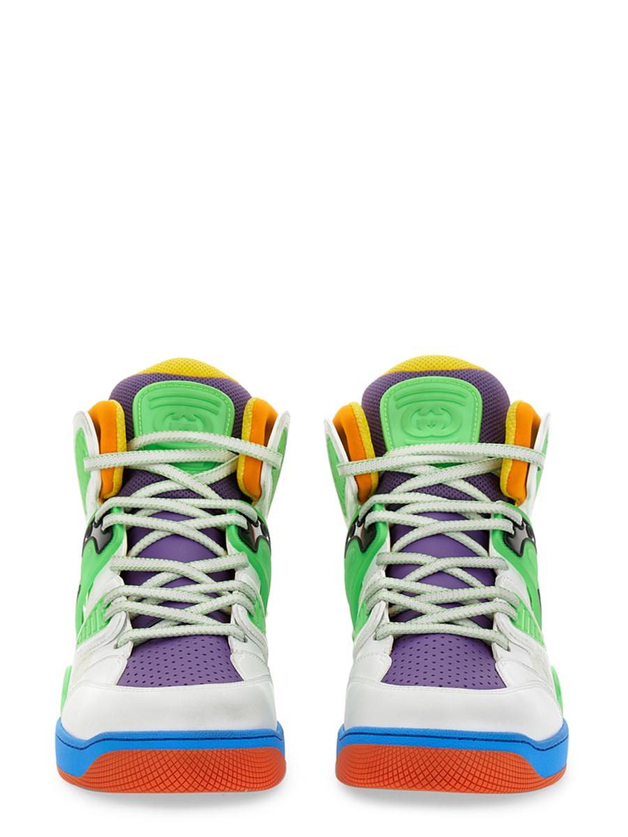 GUCCI SNEAKER ALTA GUCCI BASKET IN DEMETRA