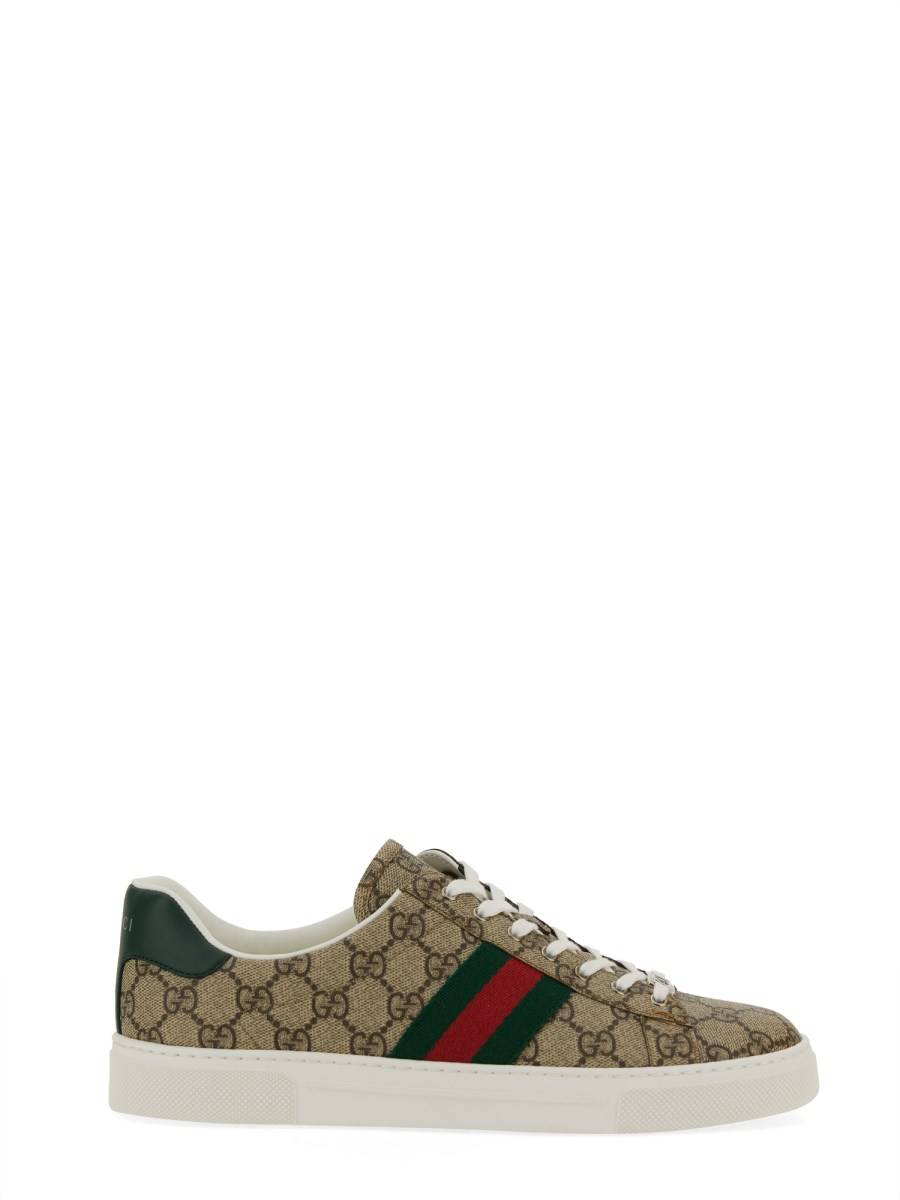 GUCCI SNEAKER GUCCI "ACE" CON DETTAGLIO WEB