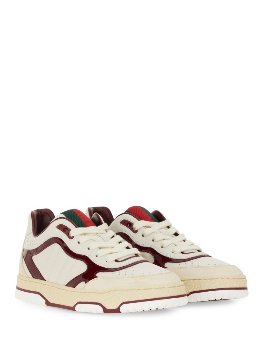 GUCCI SNEAKER GUCCI RE-WEB IN PELLE