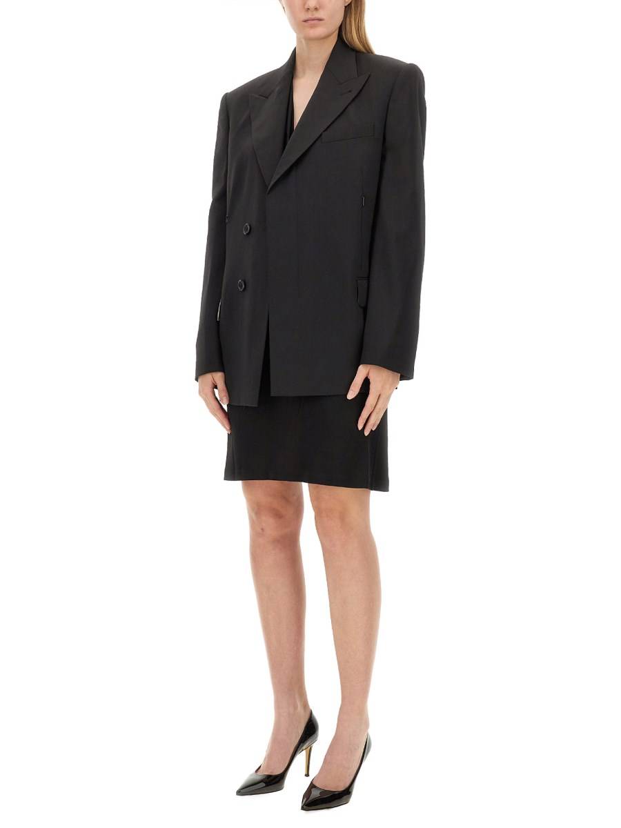 HELMUT LANG GIACCA OVERSIZE FIT IN LANA