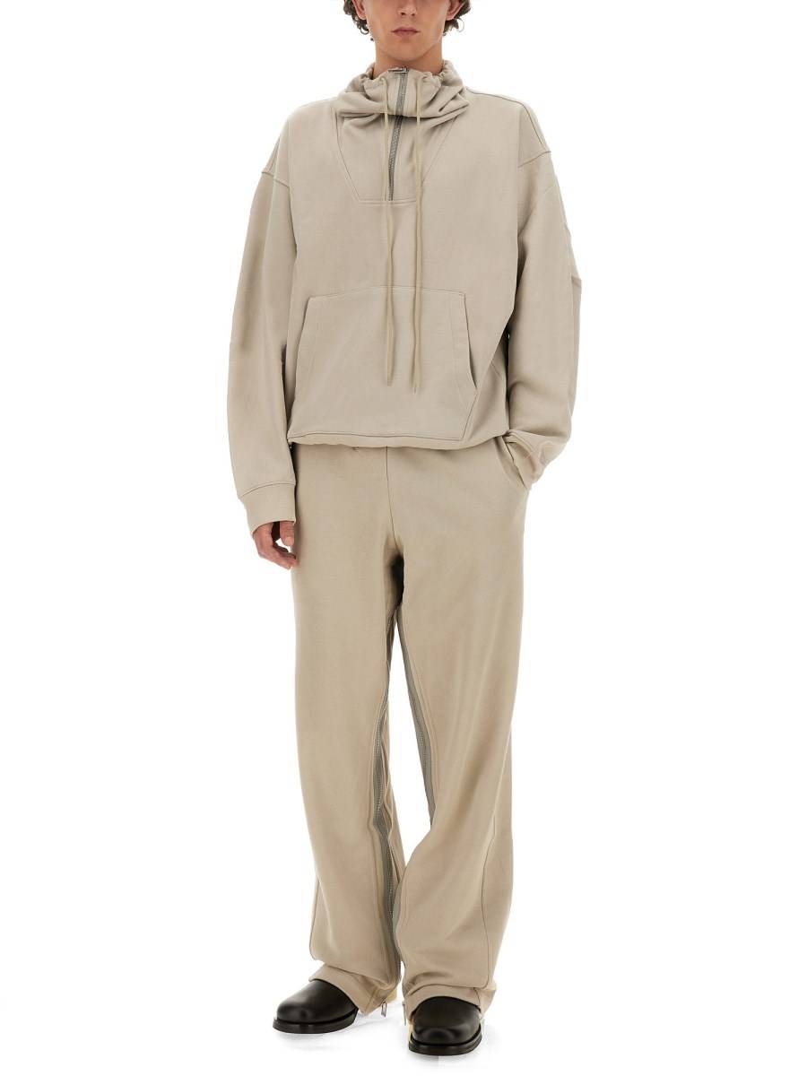 HELMUT LANG PANTALONE JOGGING CON ZIP