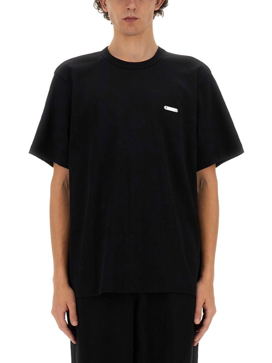 HELMUT LANG T-SHIRT METAL LOGO