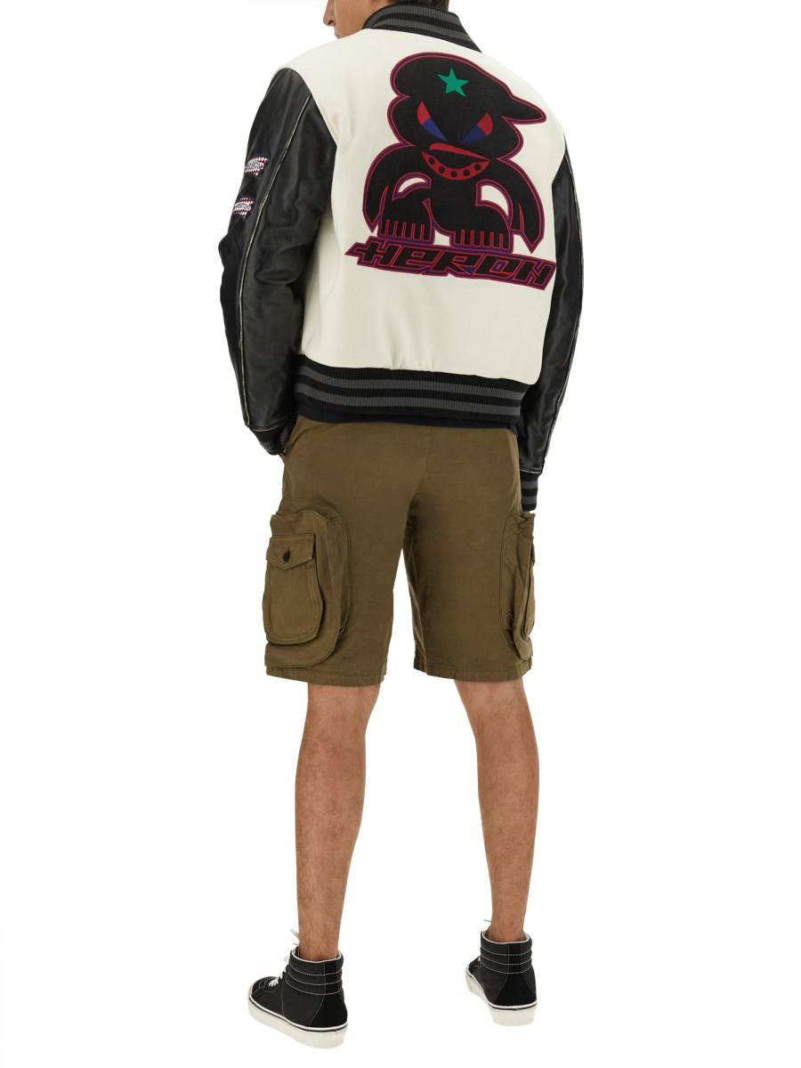 HERON PRESTON BOMBER VARSITY IN LANA