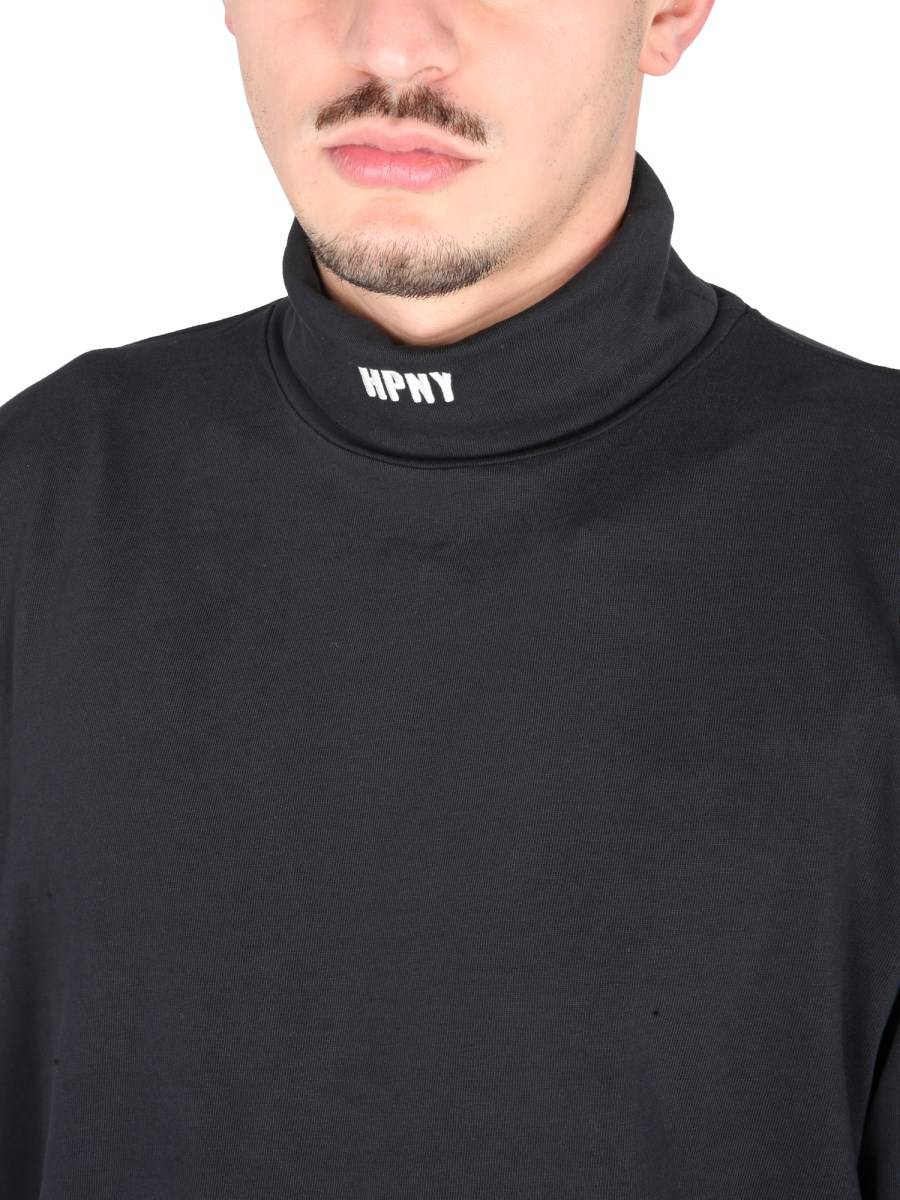HERON PRESTON T-SHIRT HPNY EMB IN JERSEY DI COTONE