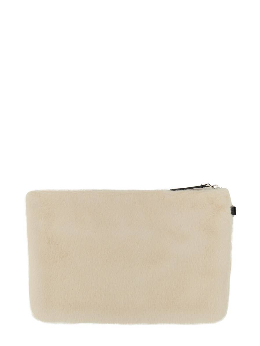 HINNOMINATE POCHETTE CON LOGO IN ECOPELLICCIA