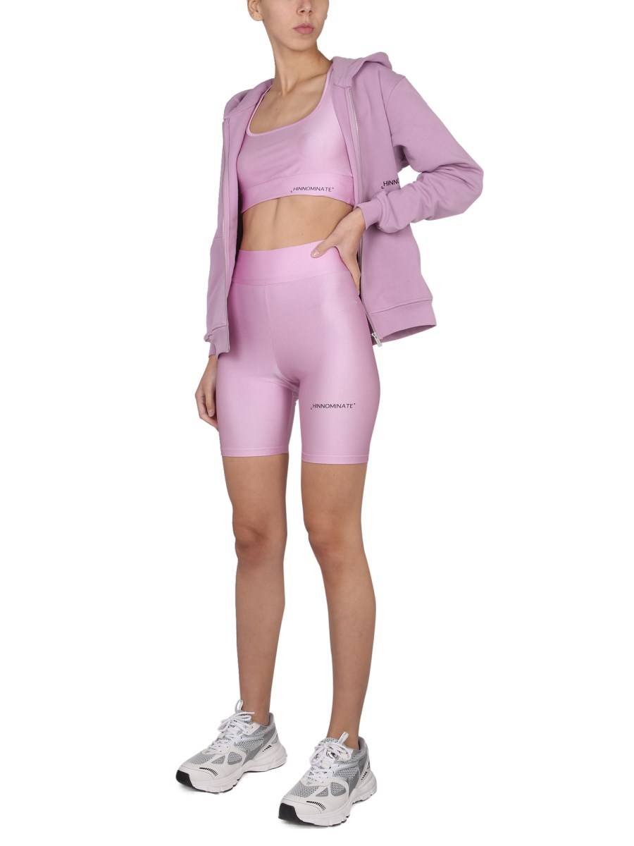 HINNOMINATE TOP IN LYCRA CON LOGO