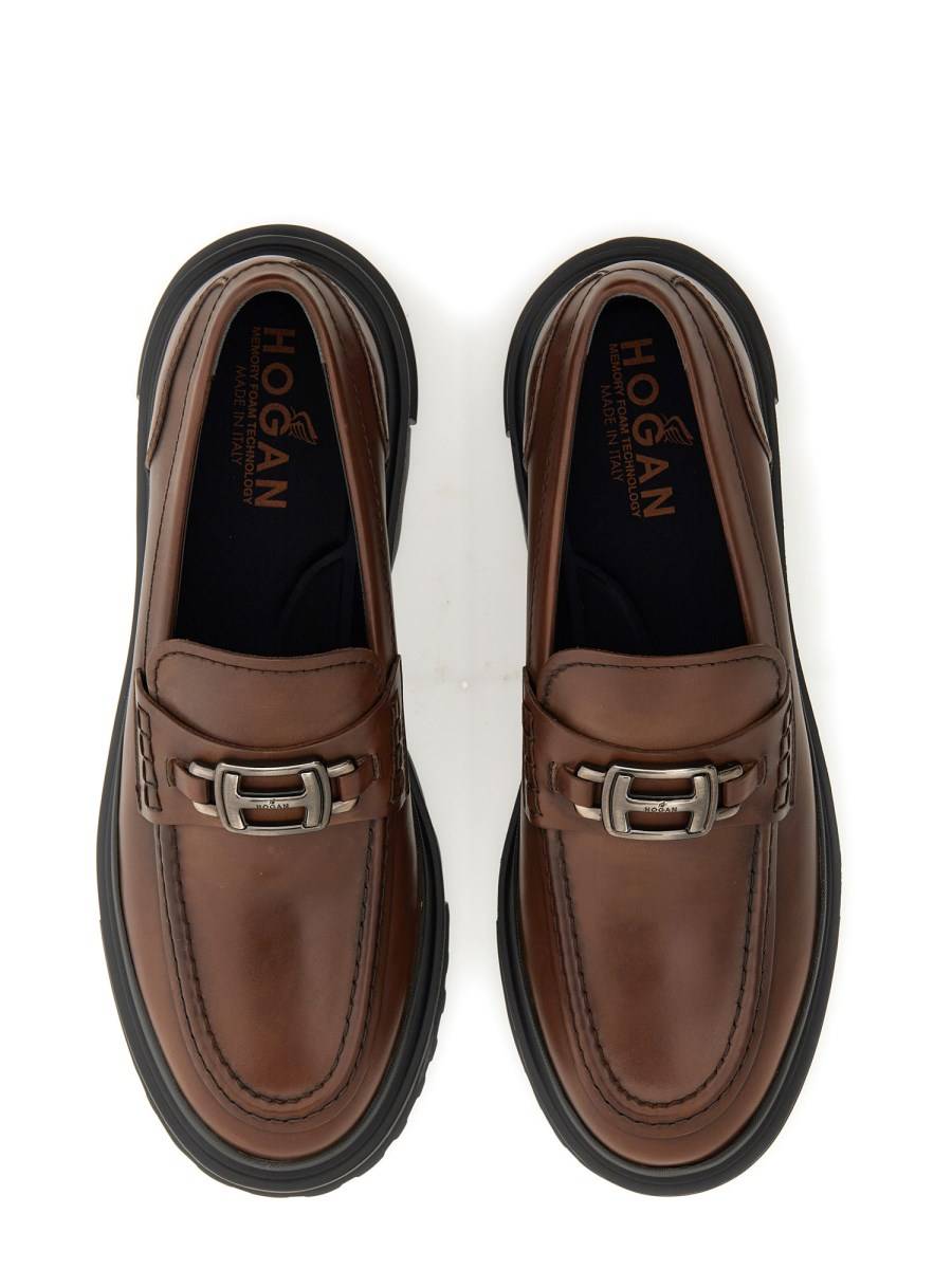 HOGAN MOCASSINO IN PELLE