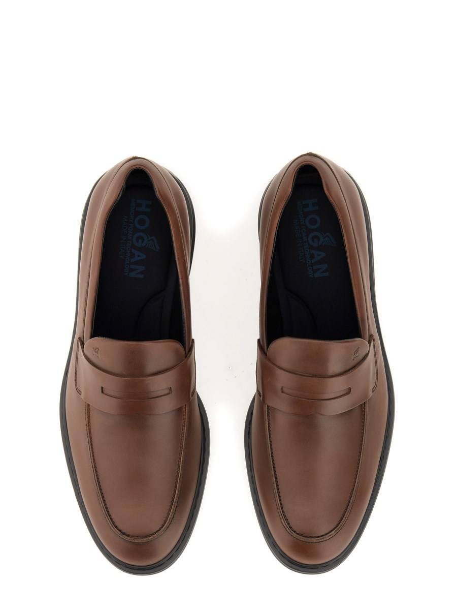 HOGAN MOCASSINO IN PELLE SUEDE