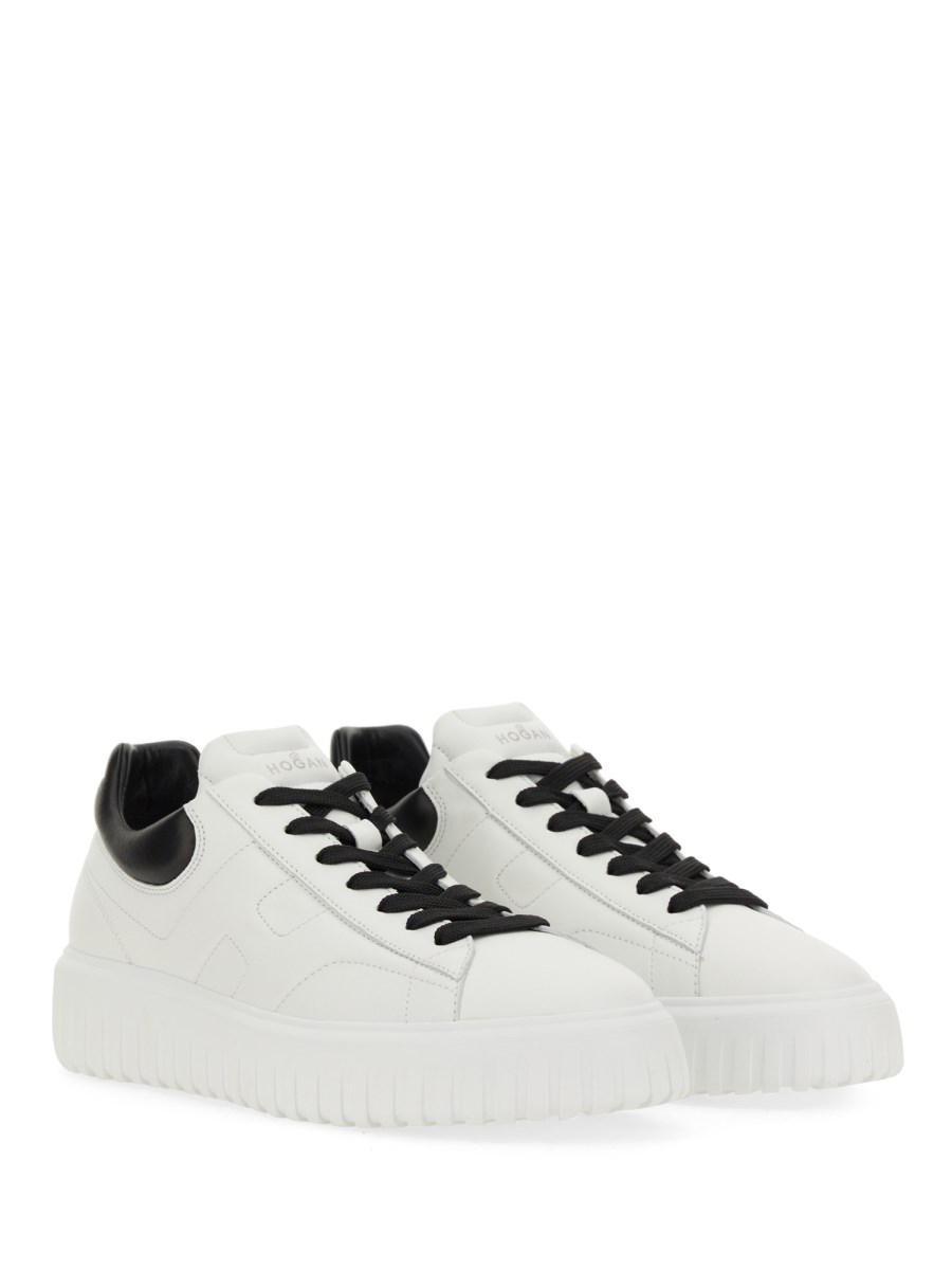 HOGAN SNEAKER H-STRIPES IN NAPPA