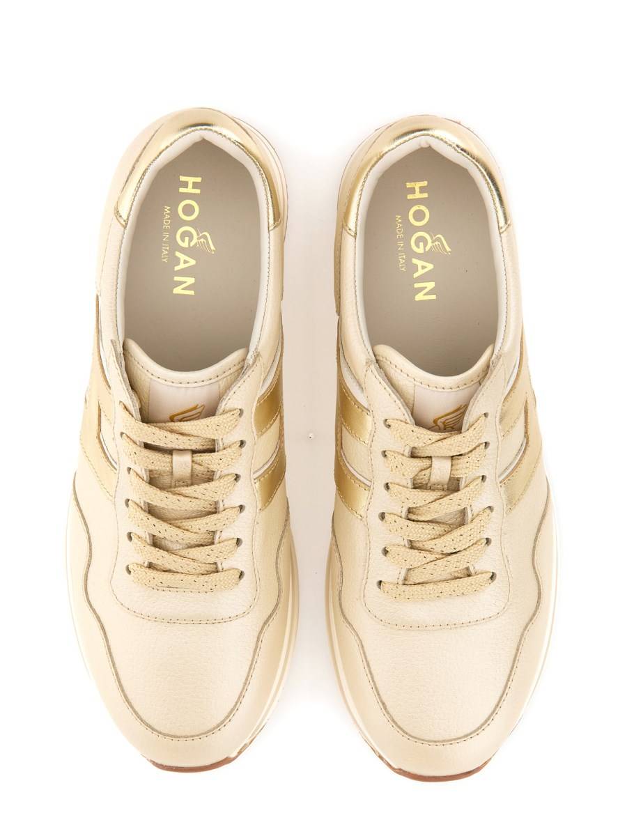 HOGAN SNEAKER "MIDI H222" IN PELLE