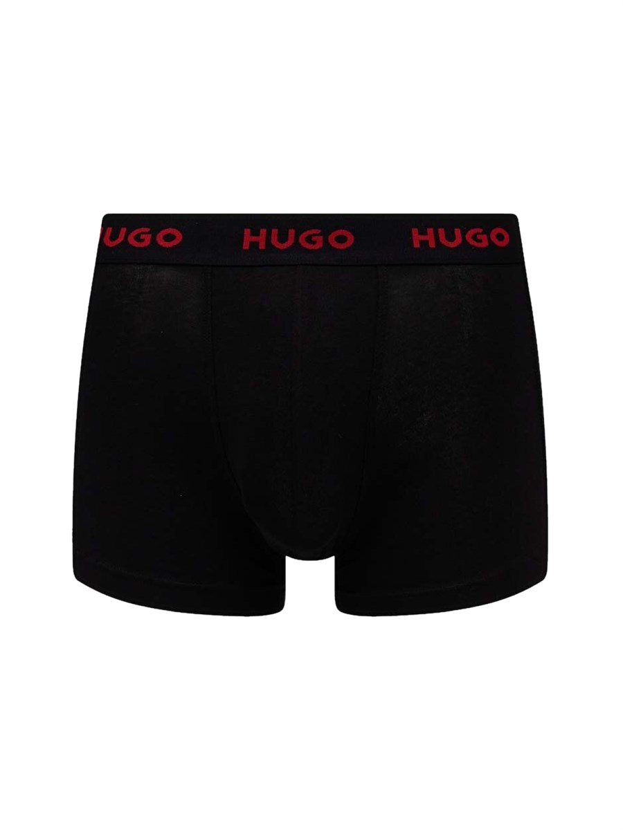 HUGO CONFEZIONE DA TRE BOXER CON LOGO
