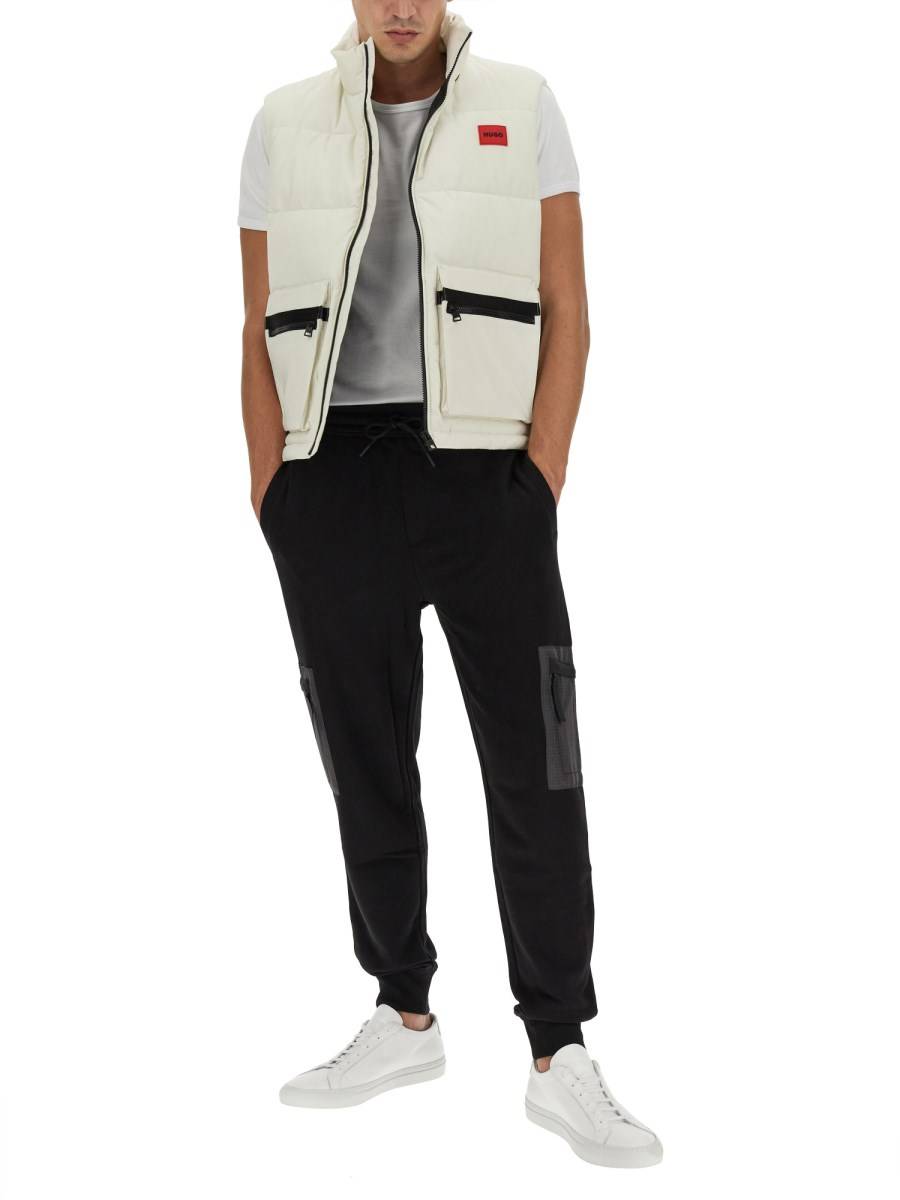 HUGO PANTALONE JOGGING IN COTONE