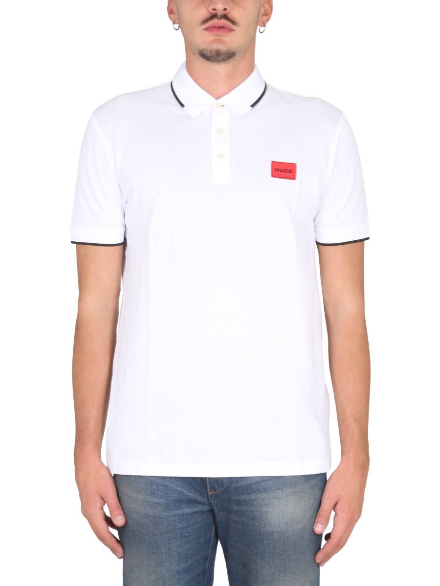 HUGO POLO SLIM FIT IN PIQUET DI COTONE