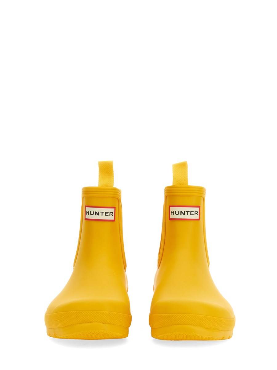 HUNTER STIVALE CHELSEA CON LOGO