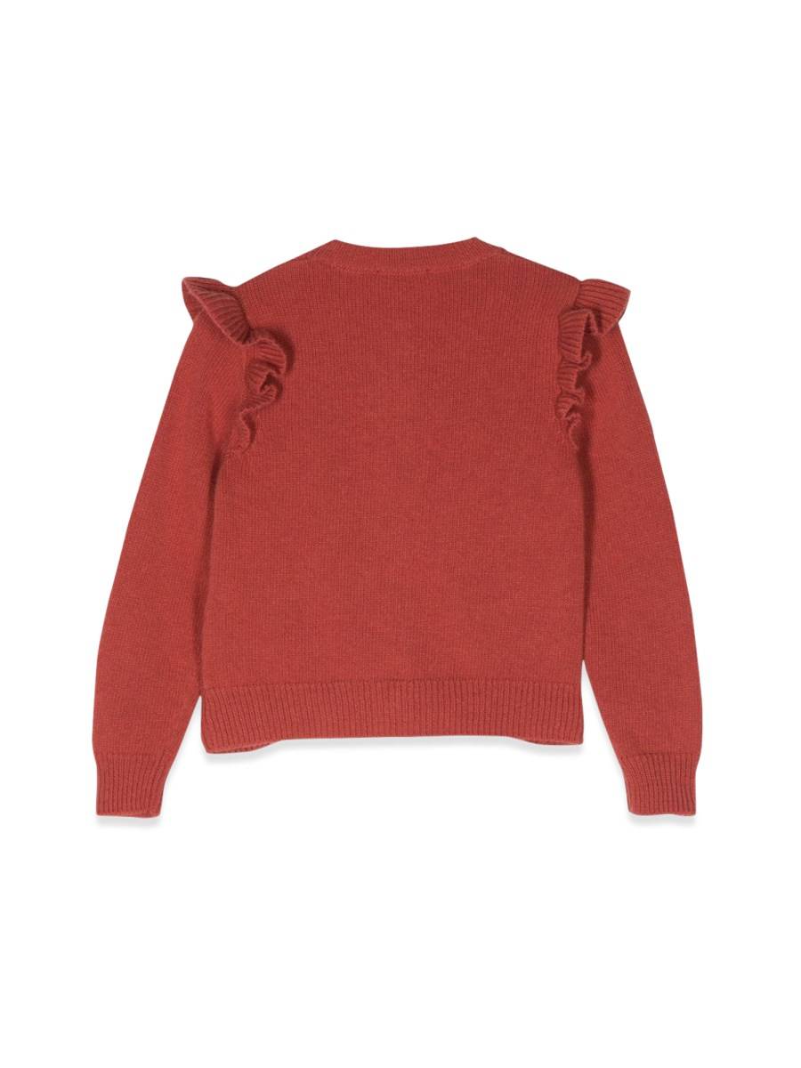 IL GUFO Cardigan Con Rouches