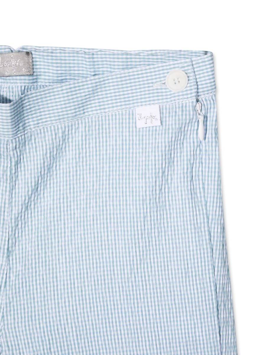 IL GUFO PANTALONE CAPRI LICHENE