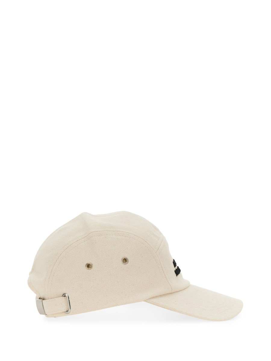 ISABEL MARANT CAPPELLO IN TELA DI COTONE CON LOGO