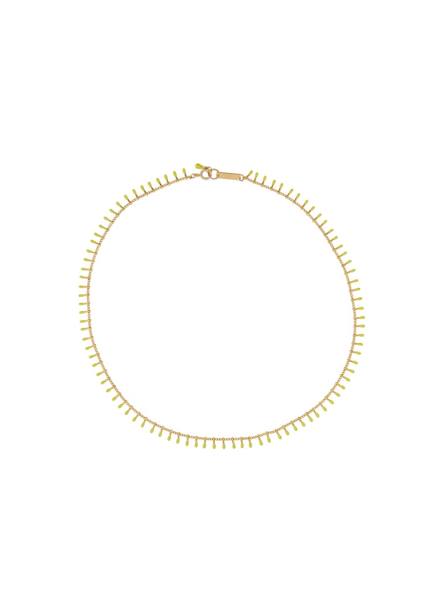 ISABEL MARANT COLLANA CON STRASS