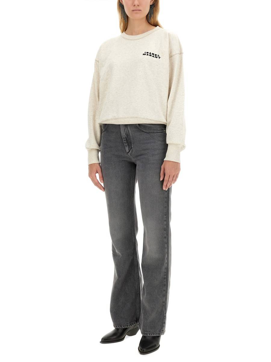 ISABEL MARANT FELPA "SHAD" IN COTONE