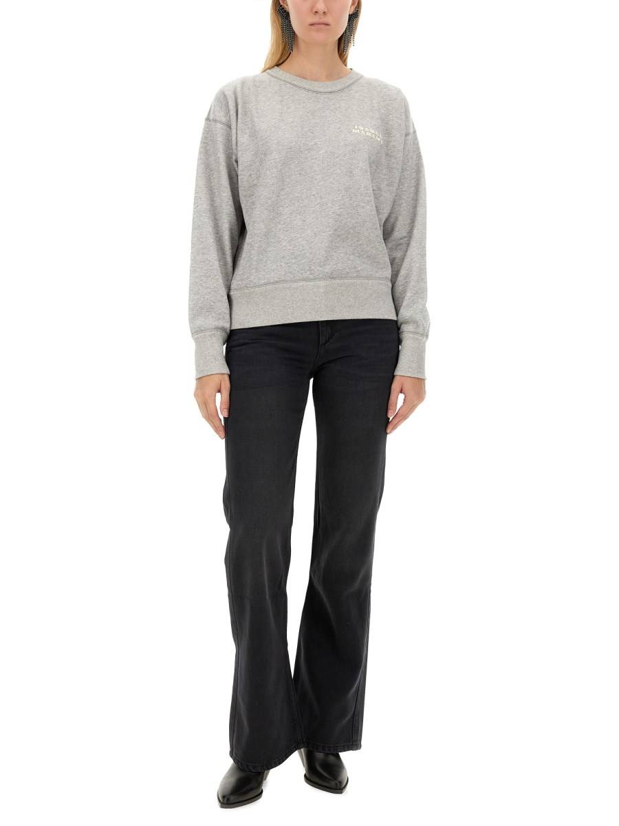 ISABEL MARANT FELPA SHAD IN COTONE