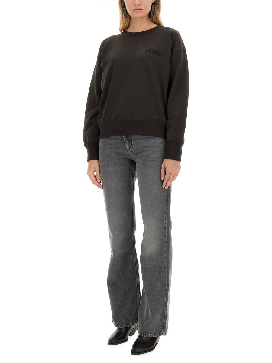 ISABEL MARANT FELPA "SHAD" IN COTONE