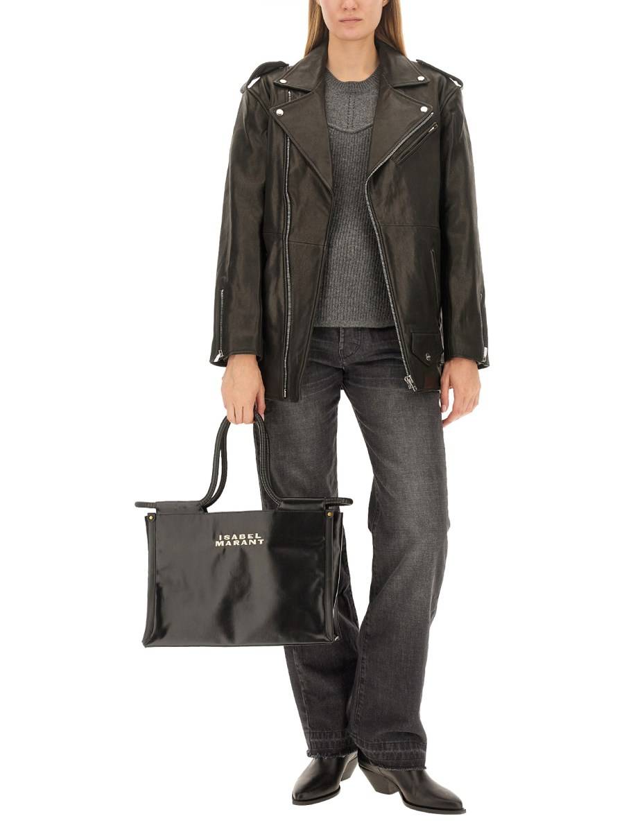 ISABEL MARANT GIACCA BLAKE IN PELLE