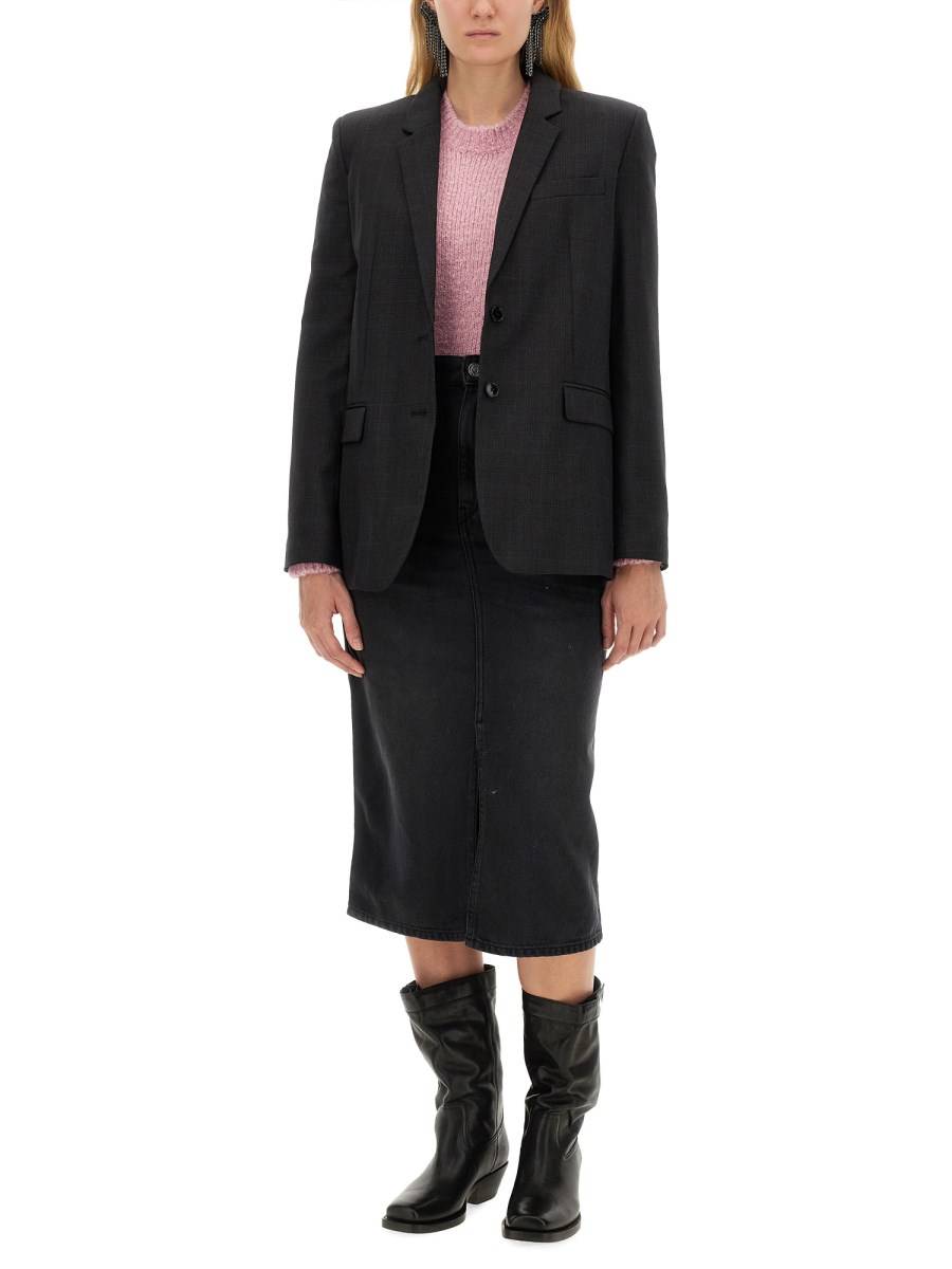 ISABEL MARANT GIACCA LESANDRE IN LANA