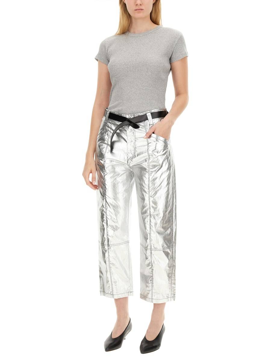 ISABEL MARANT PANTALONE AUDE IN COTONE