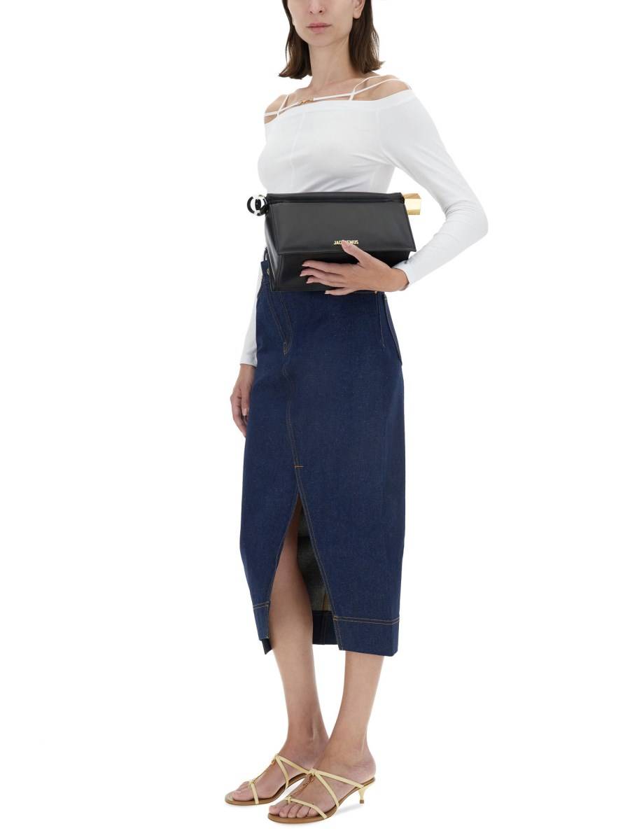 JACQUEMUS GONNA "DE-NÎMES" IN DENIM