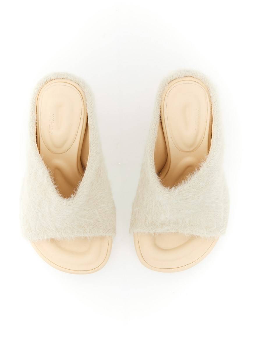 JACQUEMUS MULES NUVOLA CON PUNTA QUADRATA