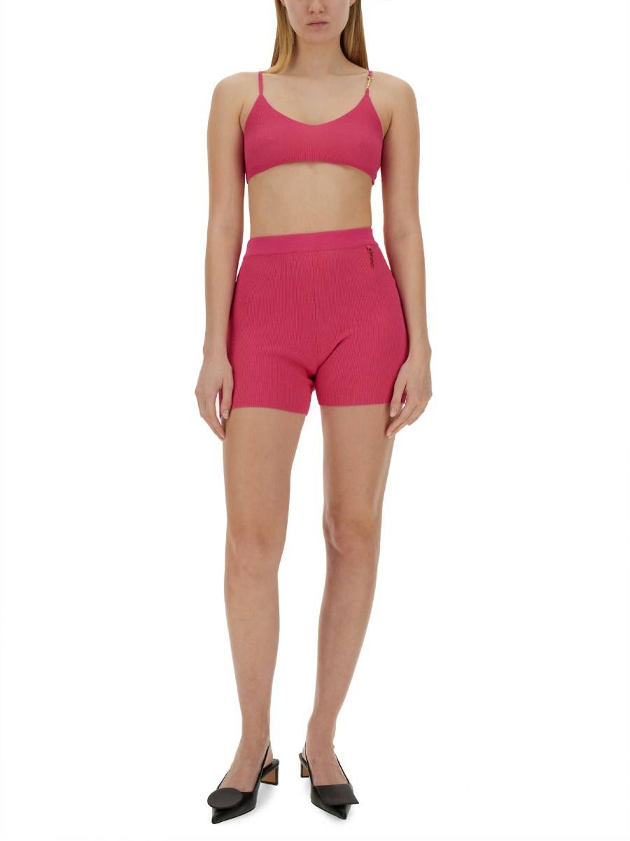 JACQUEMUS SHORTS PRALU IN COTONE