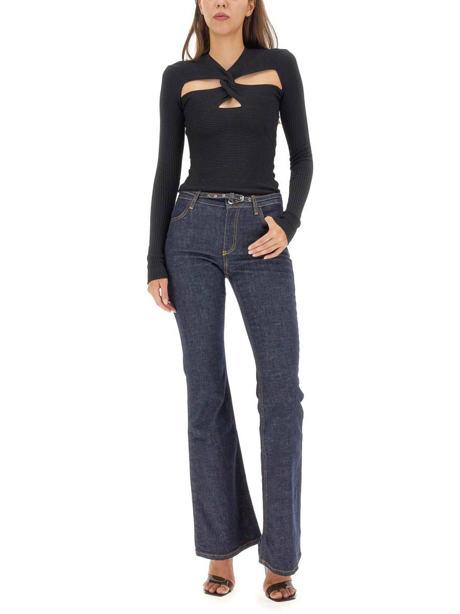 PHILOSOPHY DI LORENZO SERAFINI JEANS IN DENIM DI COTONE