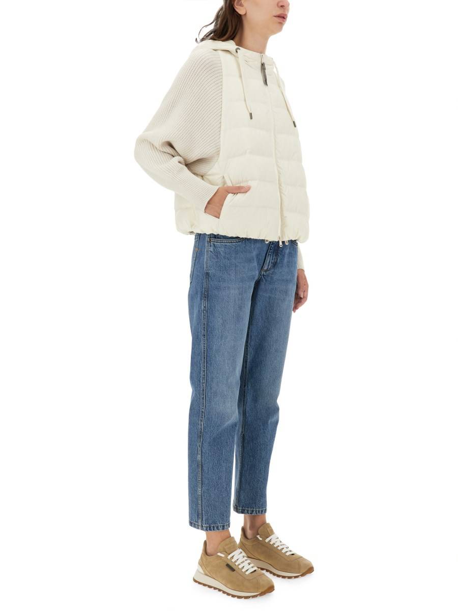 BRUNELLO CUCINELLI JEANS REGULAR FIT IN DENIM DI COTONE