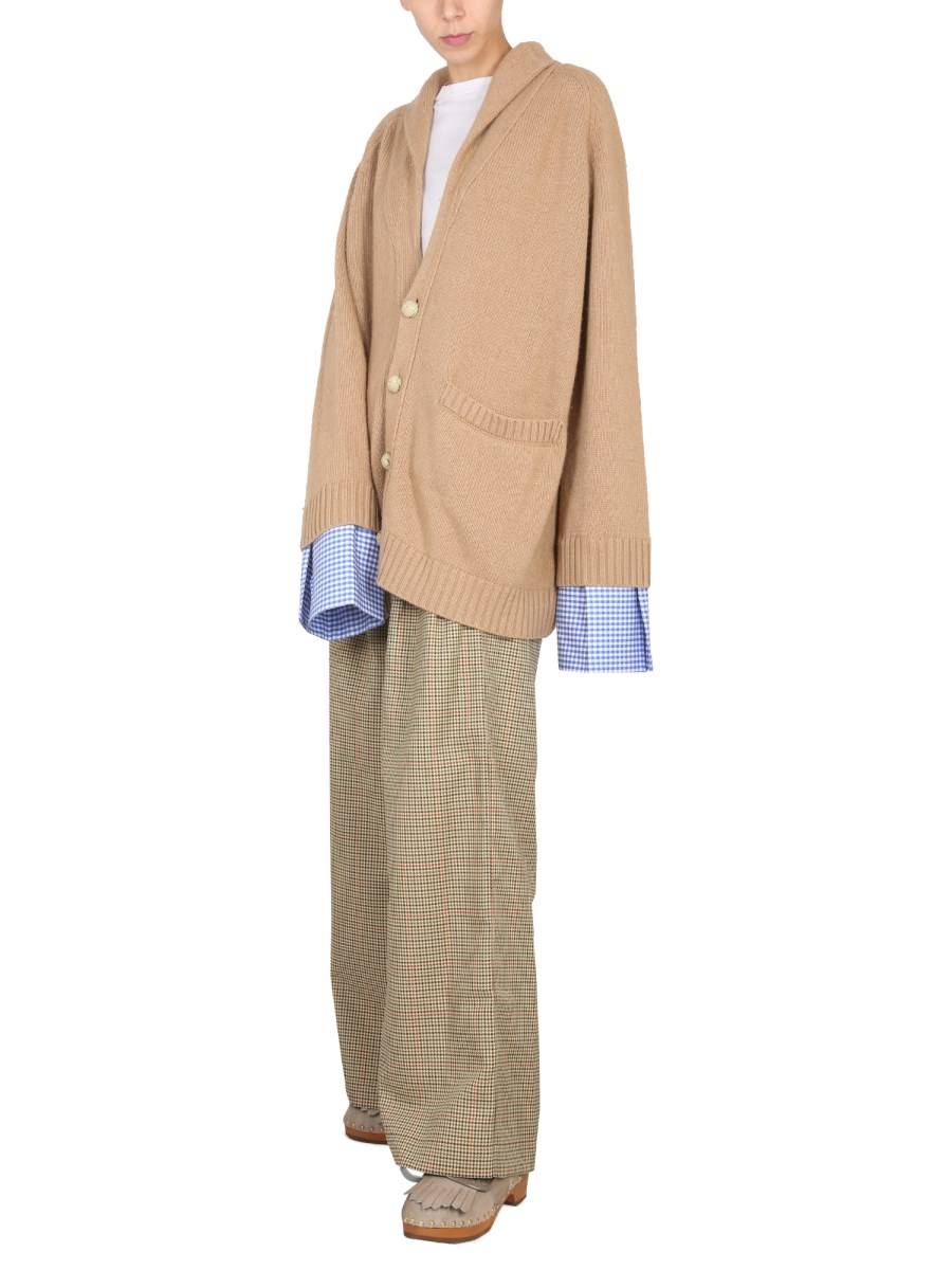 JEJIA CARDIGAN OVERSIZE IN LANA