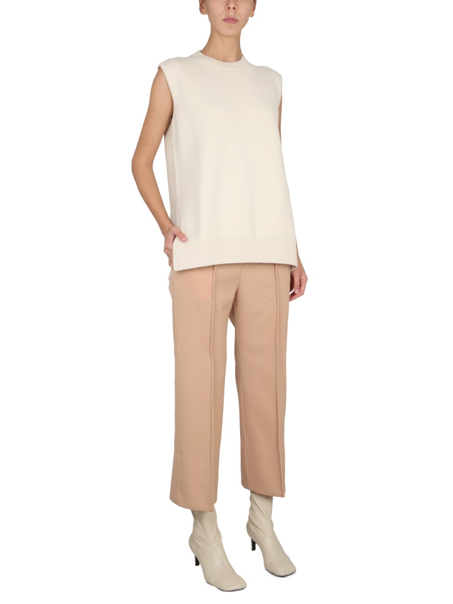JIL SANDER GILET IN LANA