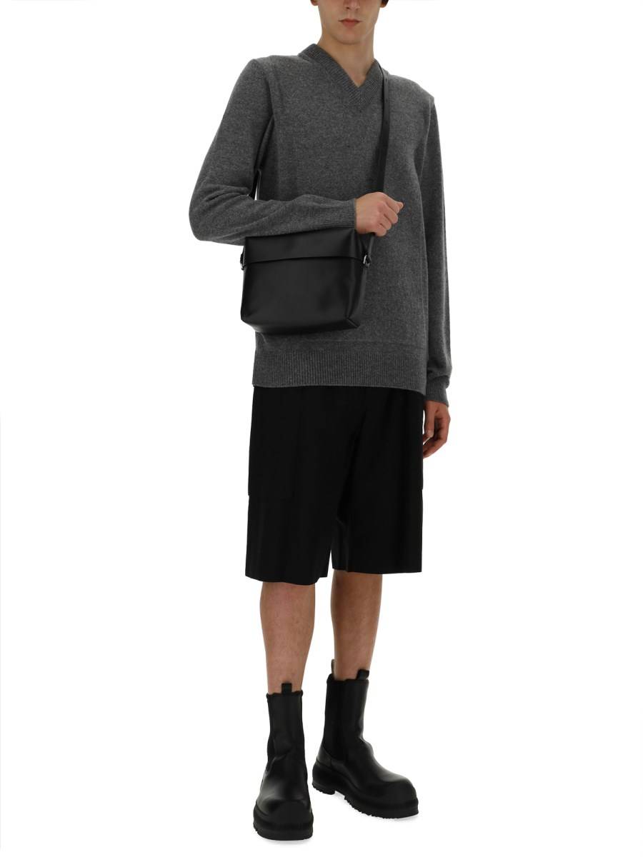 JIL SANDER MAGLIA SCON SCOLLO A V