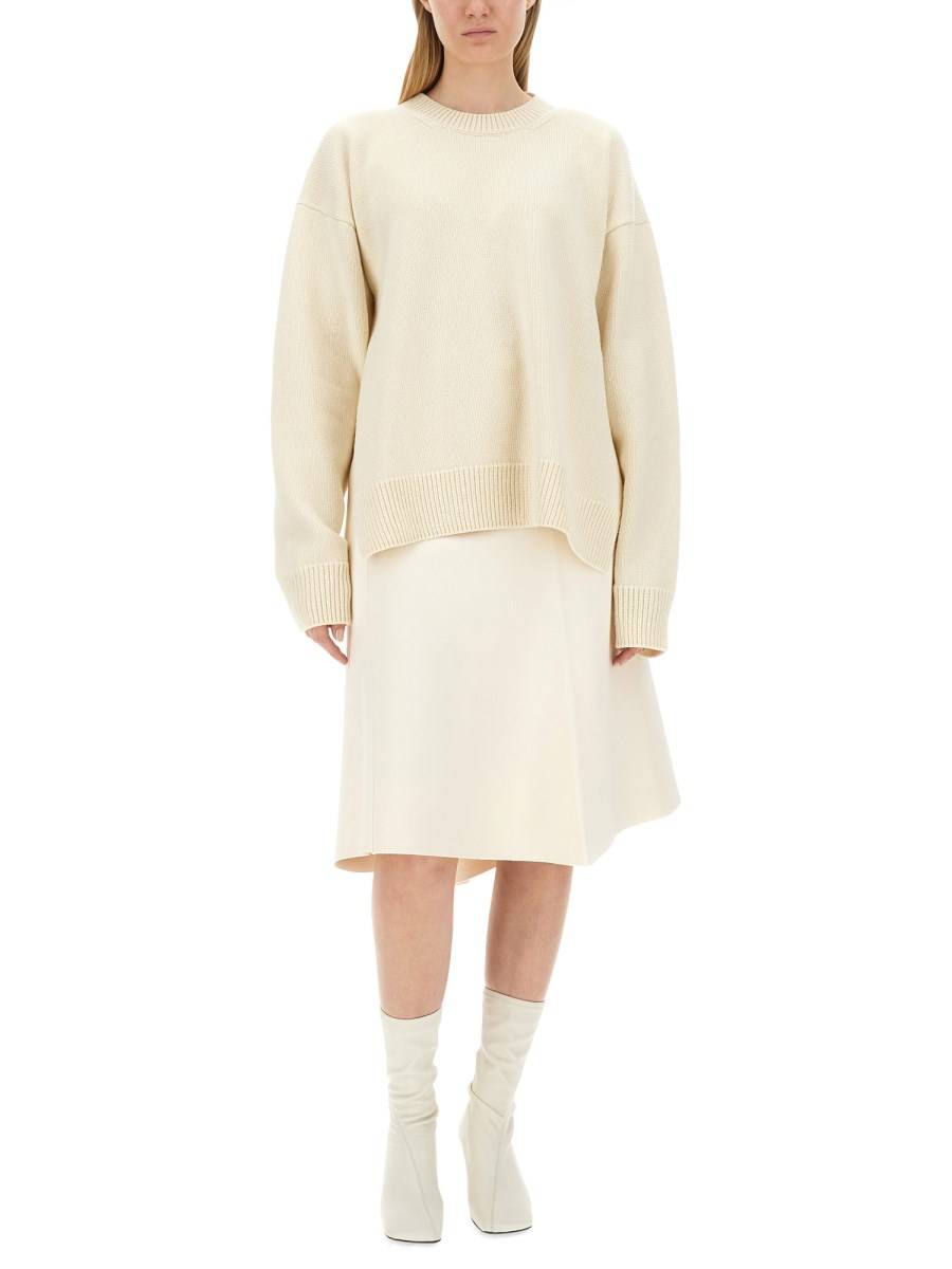 JIL SANDER MAGLIONE IN LANA