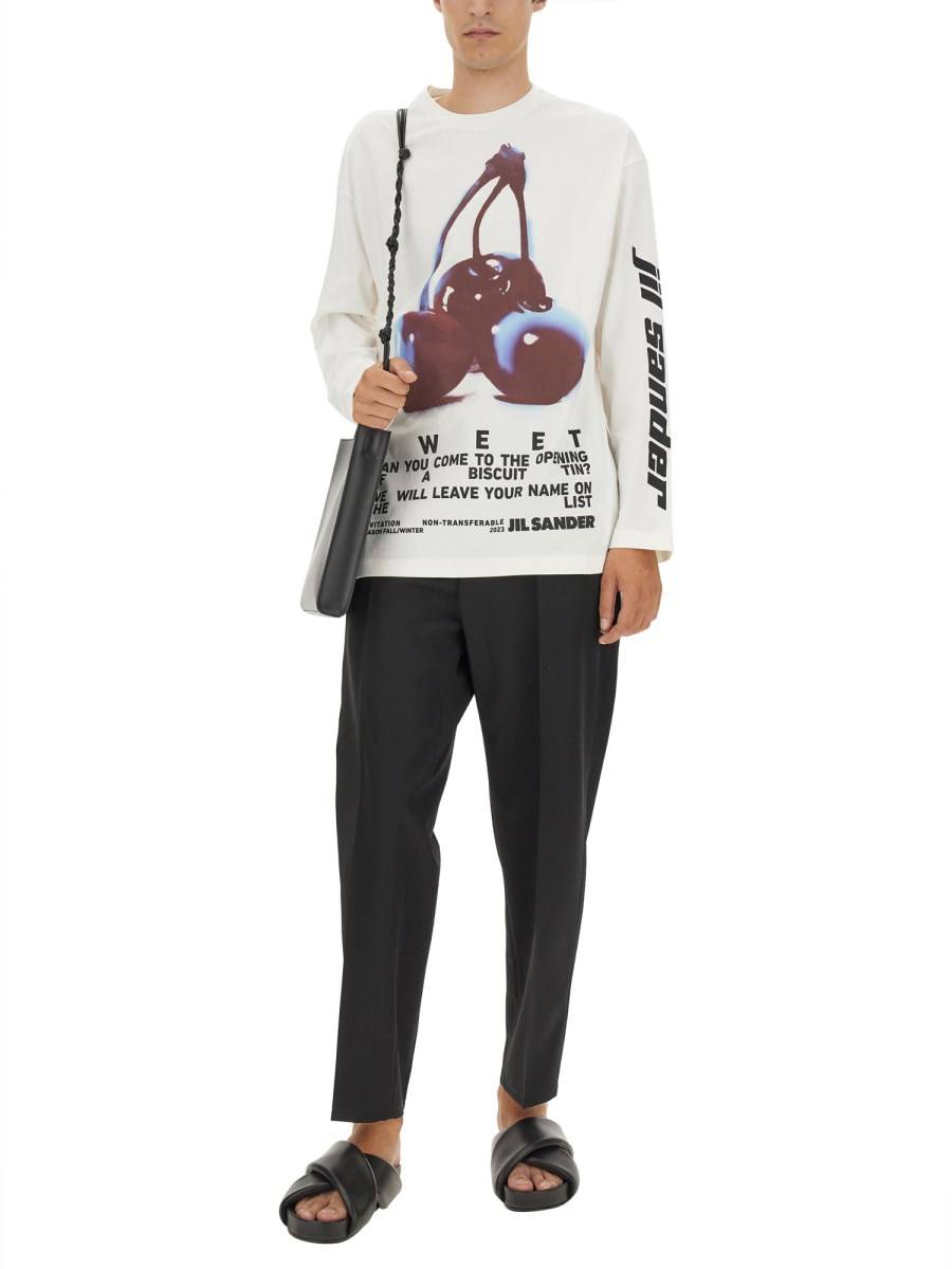 JIL SANDER PANTALONE STRAIGHT LEG