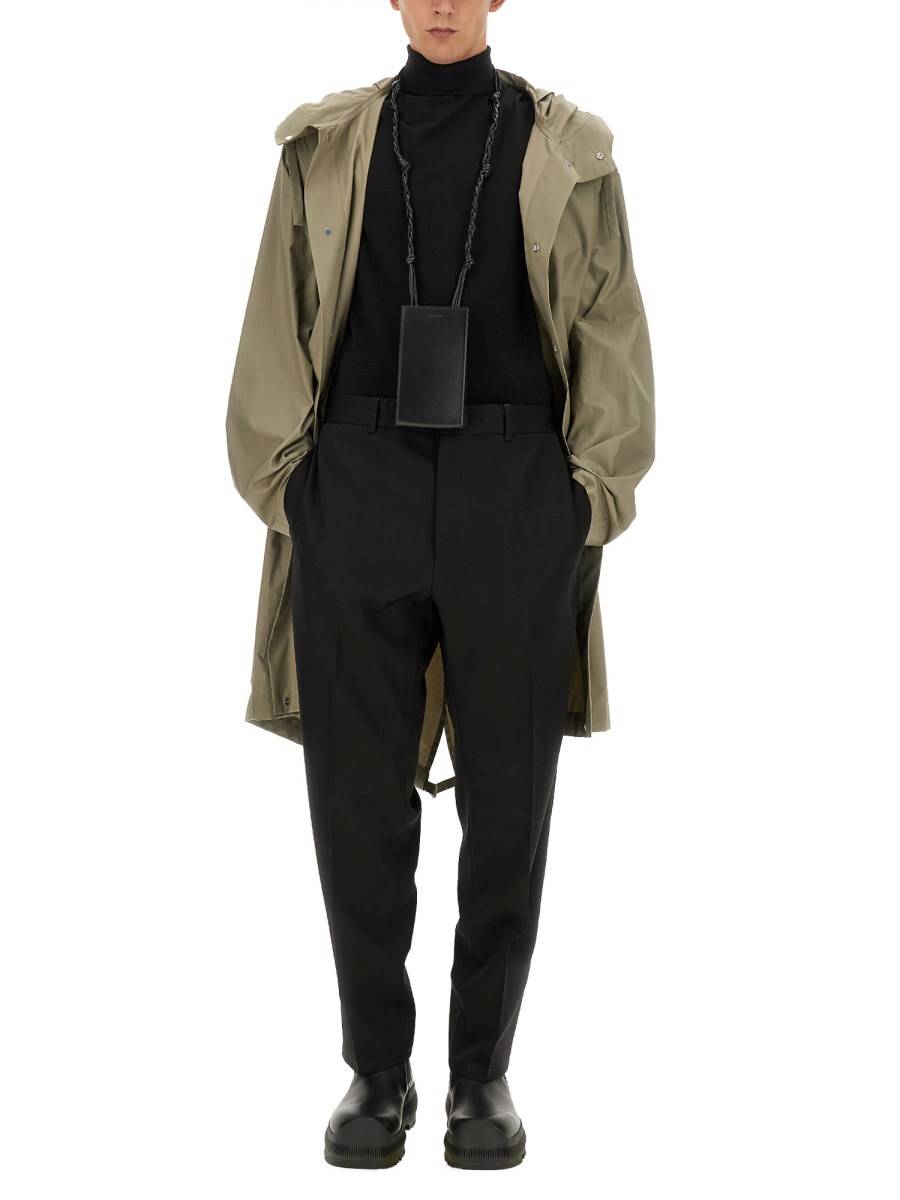 JIL SANDER PARKA CON LOGO