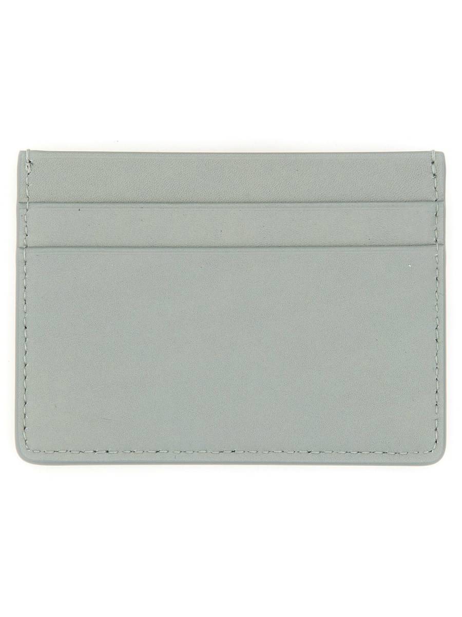 JIL SANDER PORTACARTE IN PELLE CON LOGO