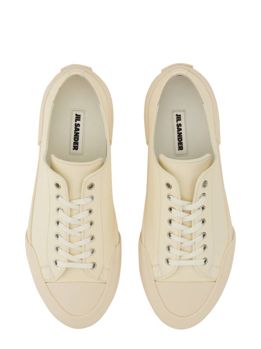 JIL SANDER SNEAKER BASSE IN PELLE