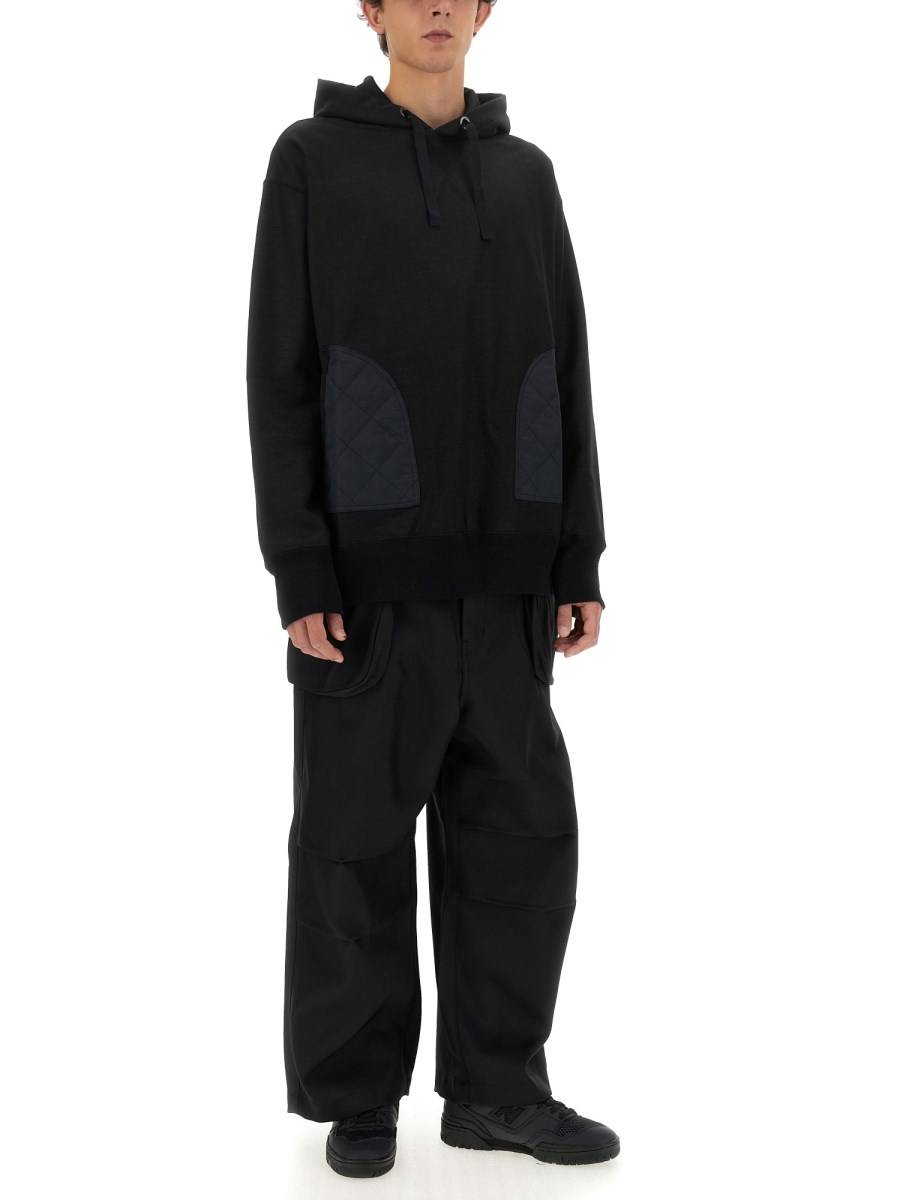 JUNYA WATANABE MAN FELPA CON CAPPUCCIO