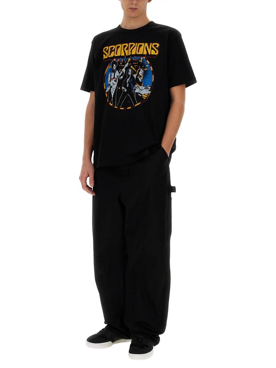 JUNYA WATANABE MAN T-SHIRT CON STAMPA