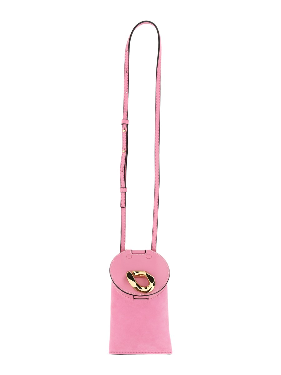 JW ANDERSON BORSA CHAIN LID POCKET IN PELLE
