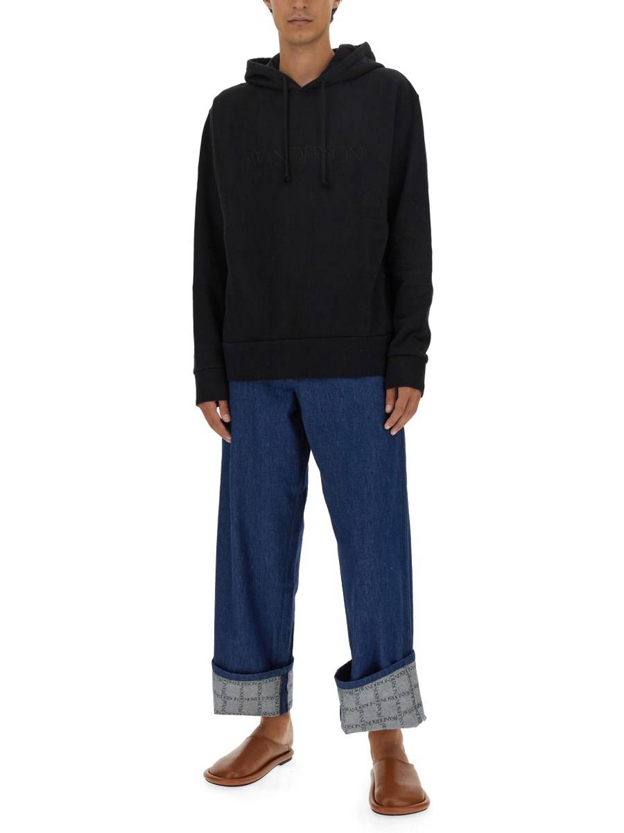 JW ANDERSON FELPA CON LOGO