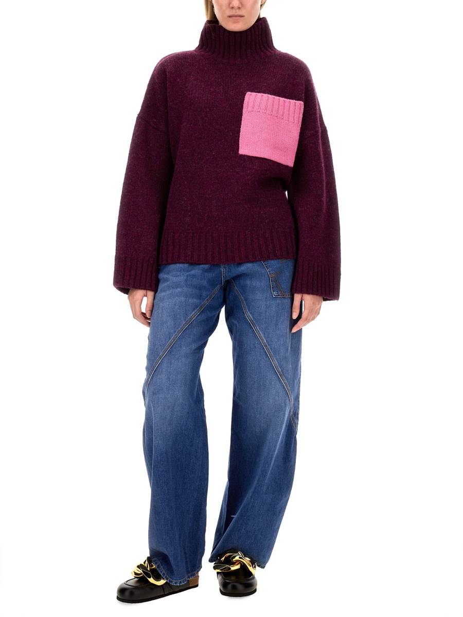 JW ANDERSON MAGLIA A COLLO ALTO