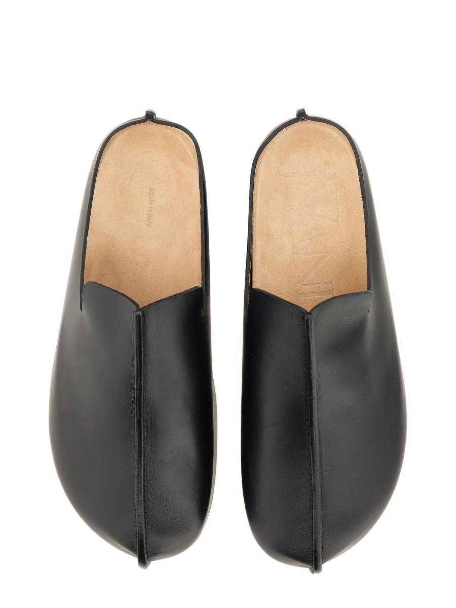 JW ANDERSON SABOT PLATFORM IN PELLE
