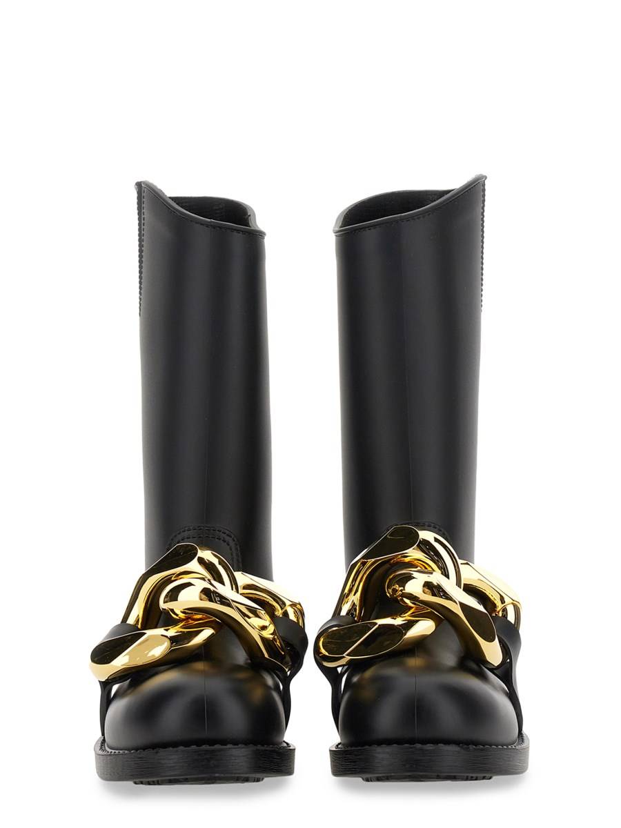 JW ANDERSON STIVALE ALTO "CHAIN"
